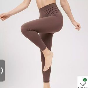 SOLD Aerie brown leggings